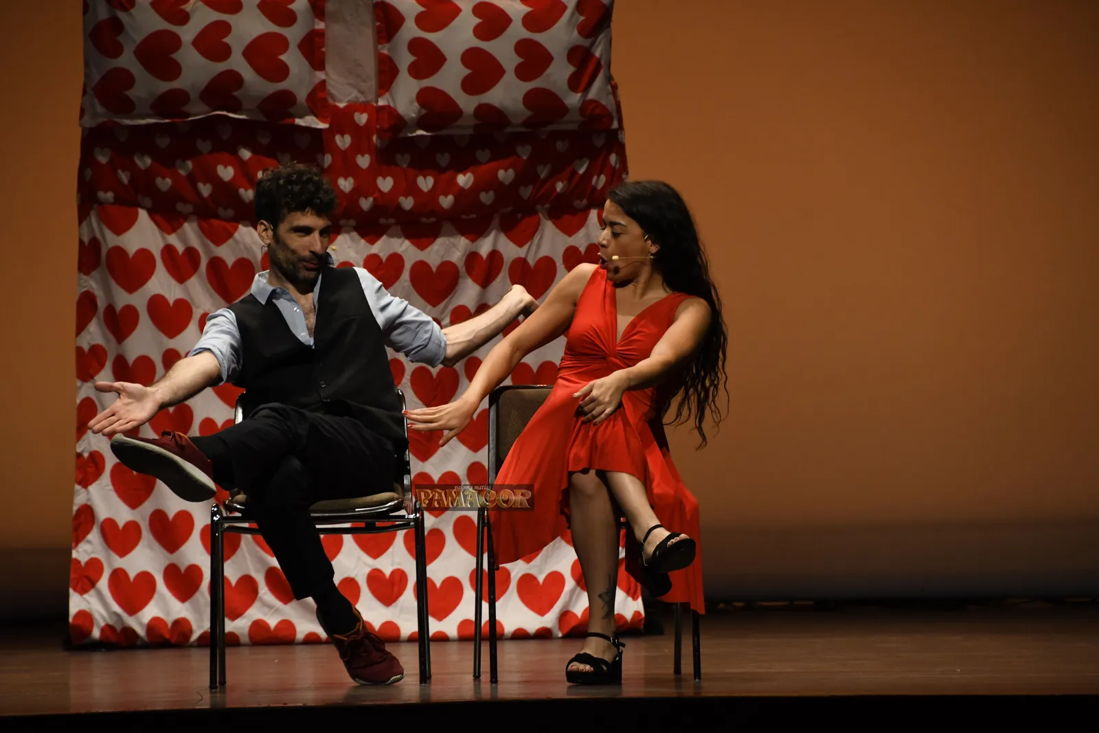 Sam Sánchez en escena