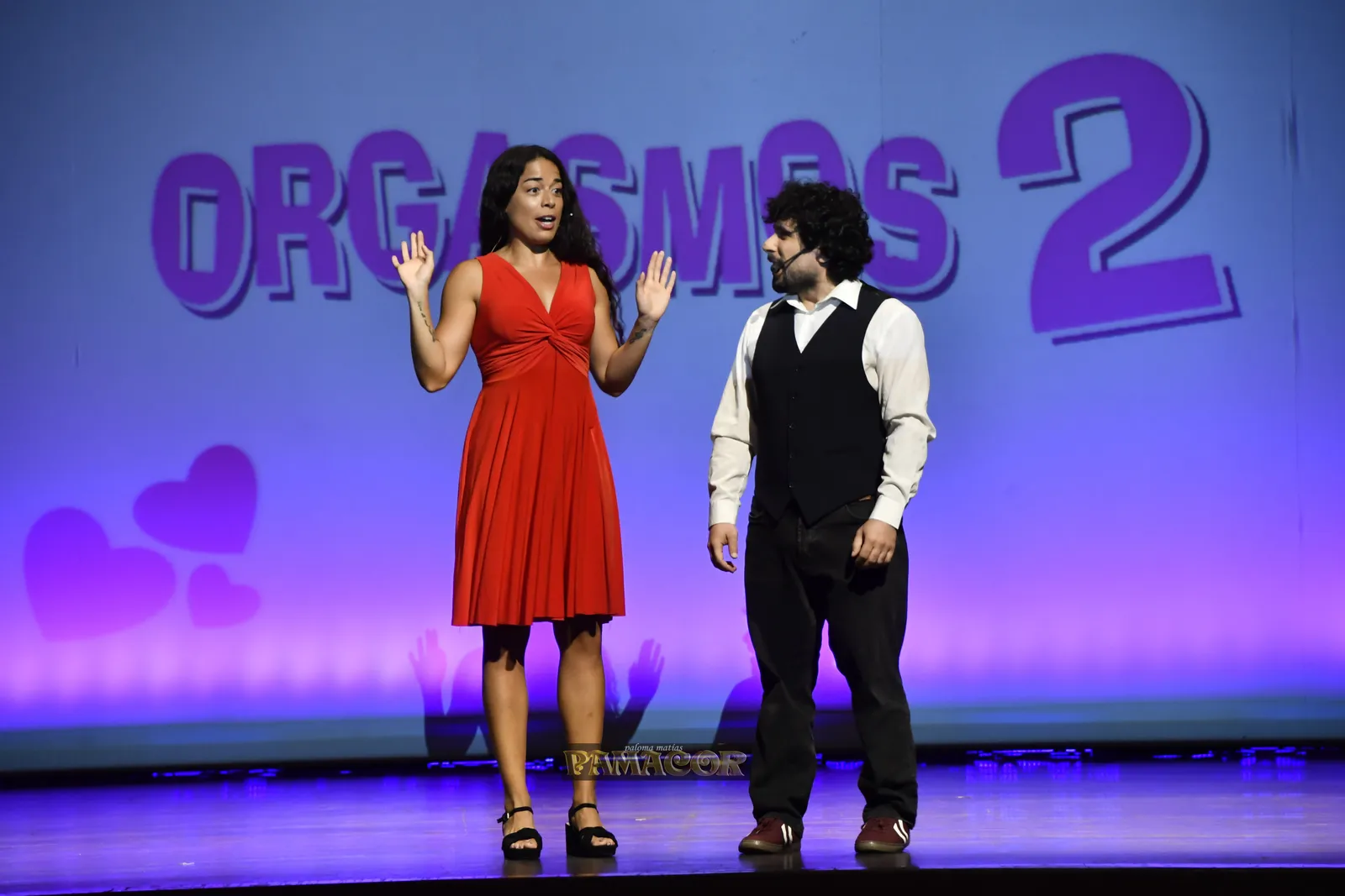Sam Sánchez en escena