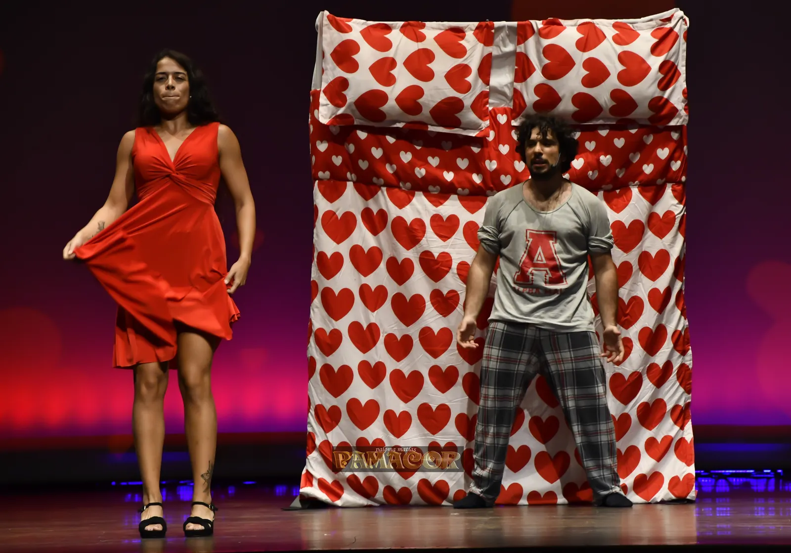 Sam Sánchez en escena